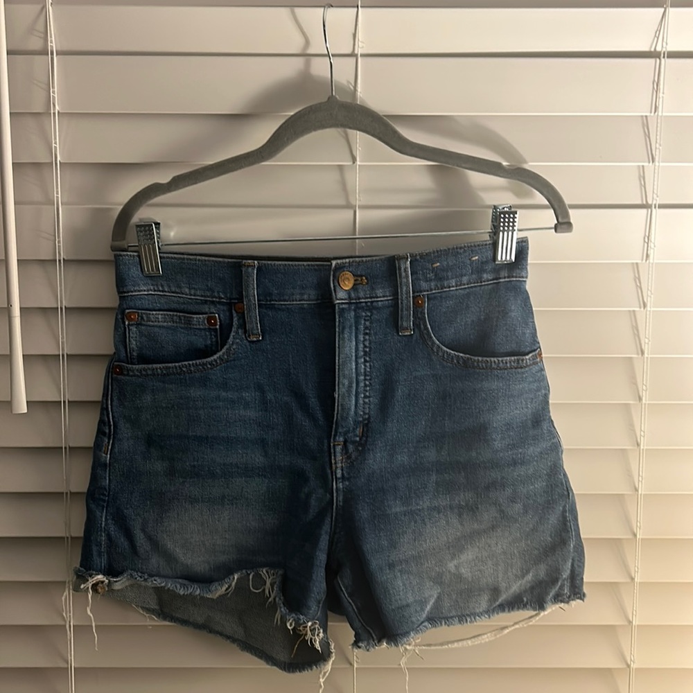 Madewell denim shorts high rise